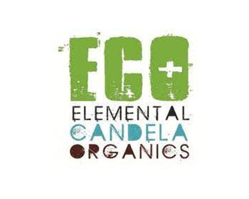 Eco elemental candela organics logo